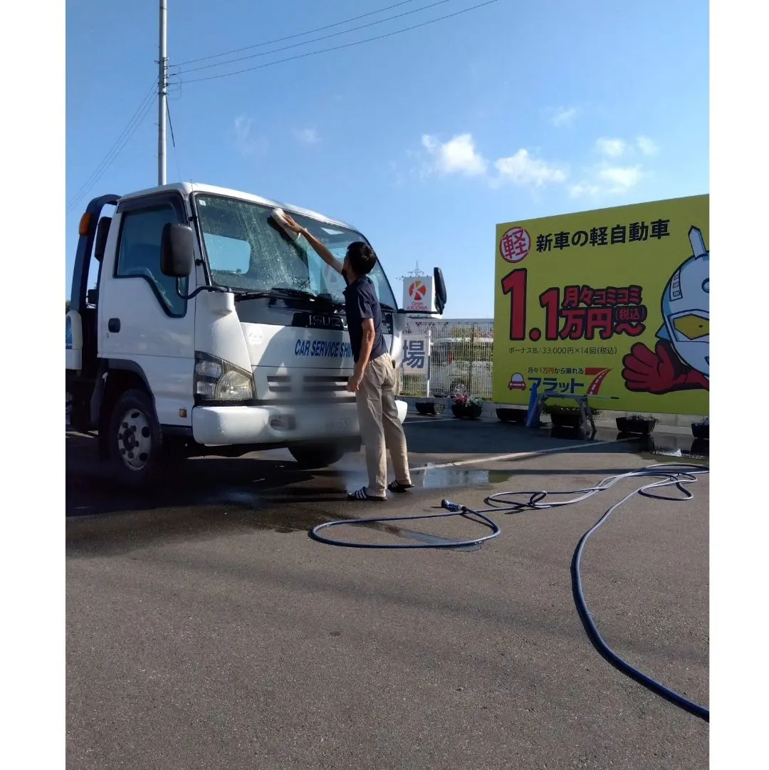 お車の車検や修理はカーサービスシンワにお任せ下さい‼️