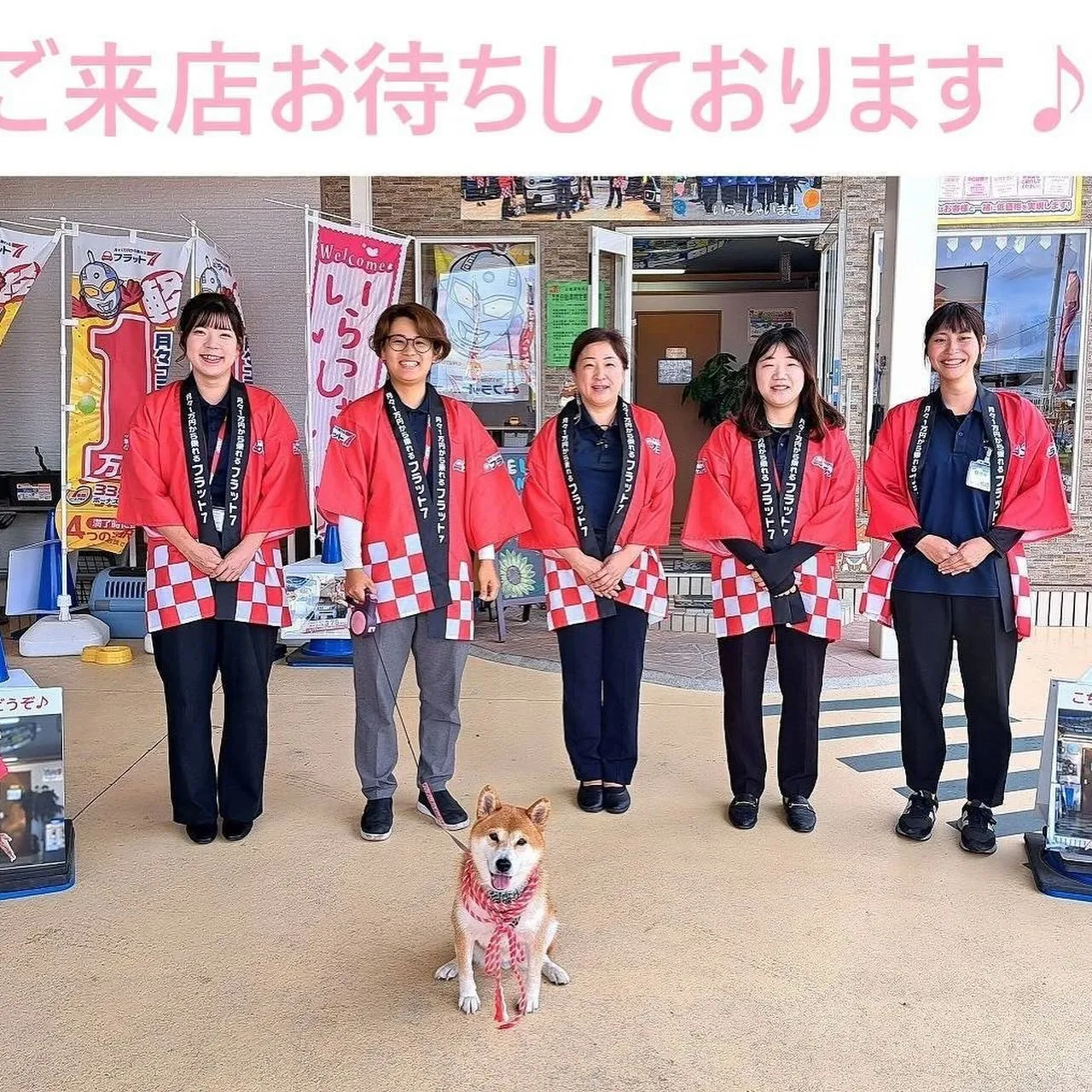 お車のキズヘコミ修理や車検整備、カーリースなど何でもフラット...