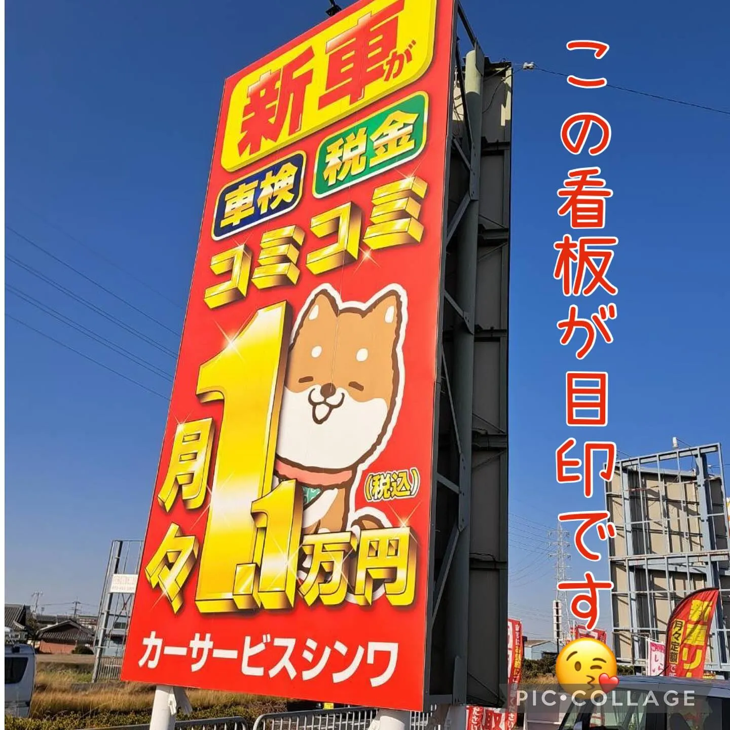 車検、修理はカーサービスシンワへお任せください😌✨