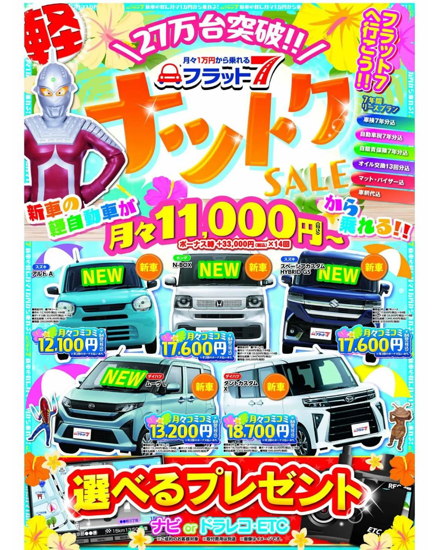 カーリースするならカーサービスシンワへおまかせください🐹🚗💨