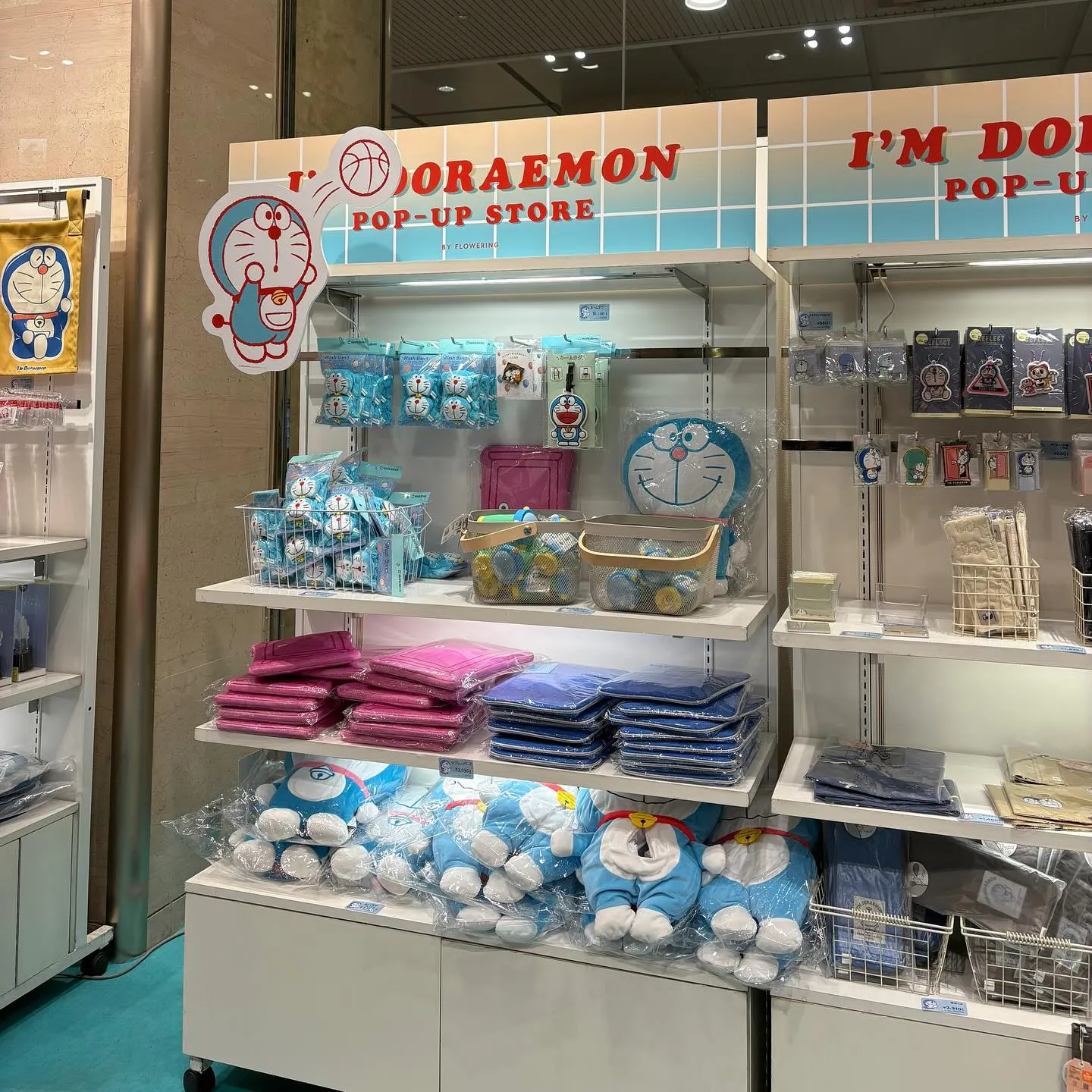 ドラえもんのポップアップストアに行ってきました🥳スタッフの休...