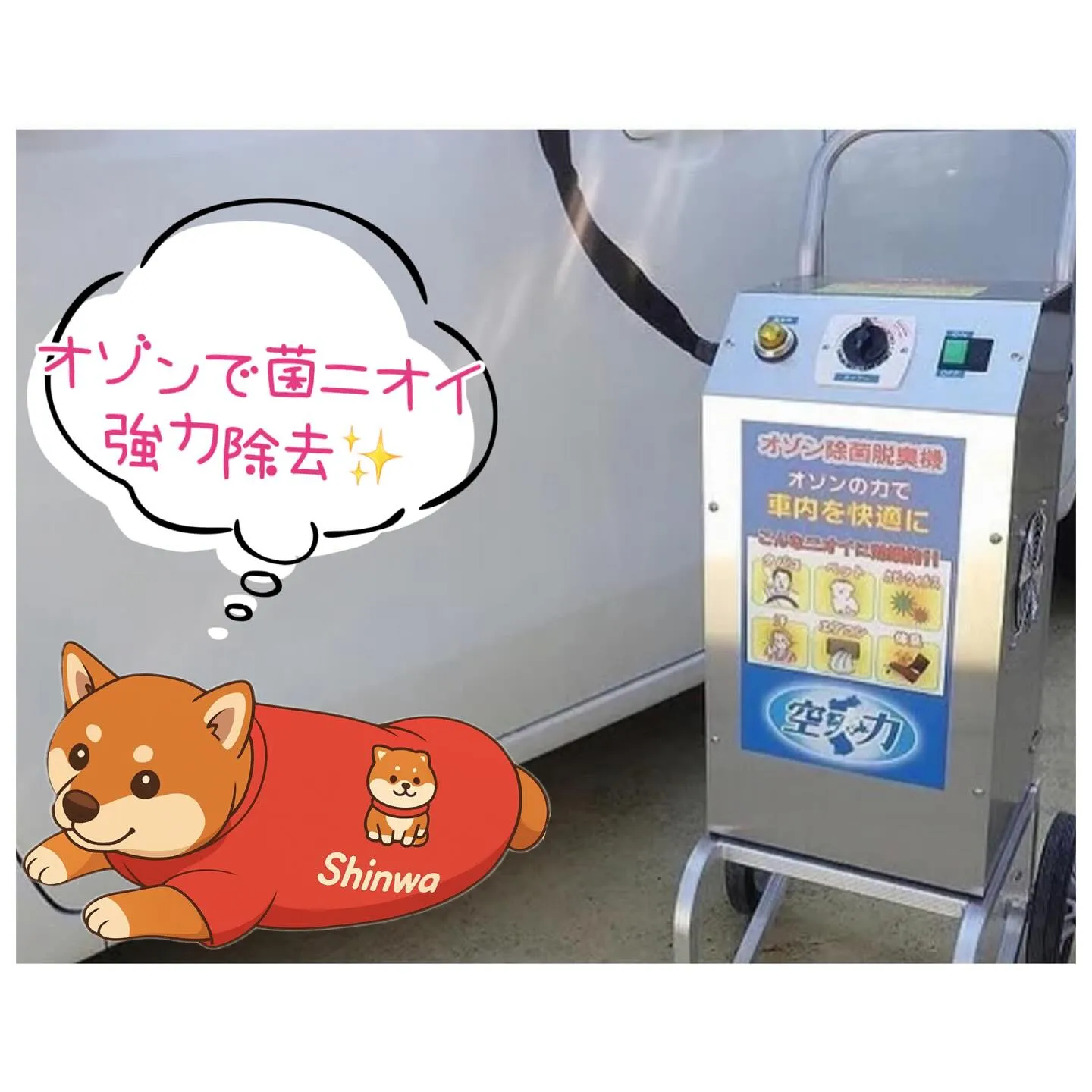 🚗💨✨お車の事ならカーサービスシンワへおまかせください✨