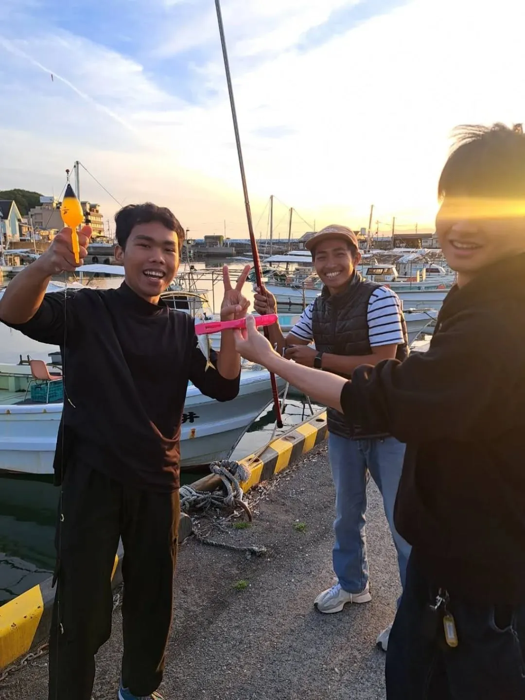 休日は釣りを楽しむカーサービスシンワです😆