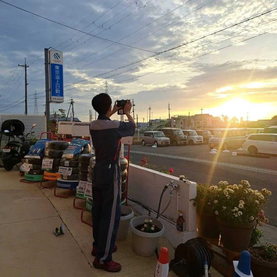 景色に癒されるシンワの部長です☺