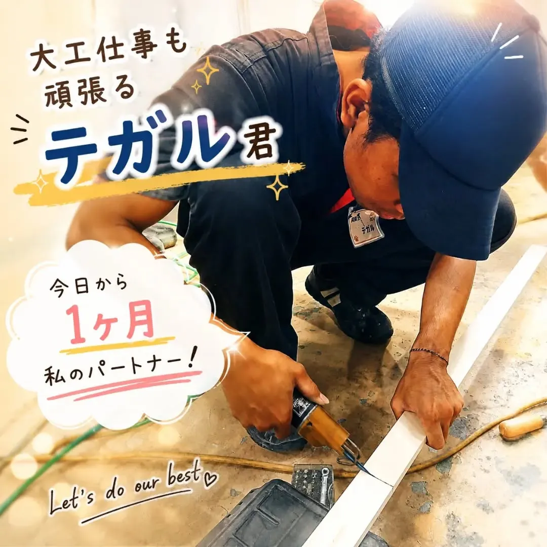 🔨✨ 大工仕事にも挑戦!✨🔨