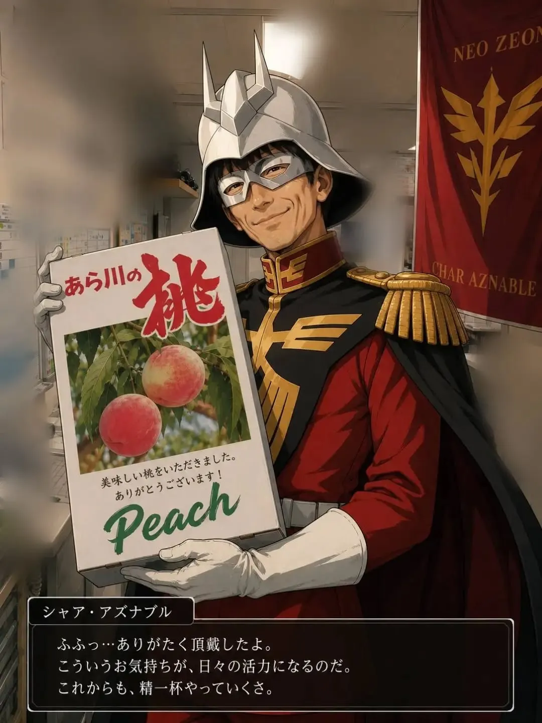 🍑✨嬉しい差し入れをいただきました✨🍑