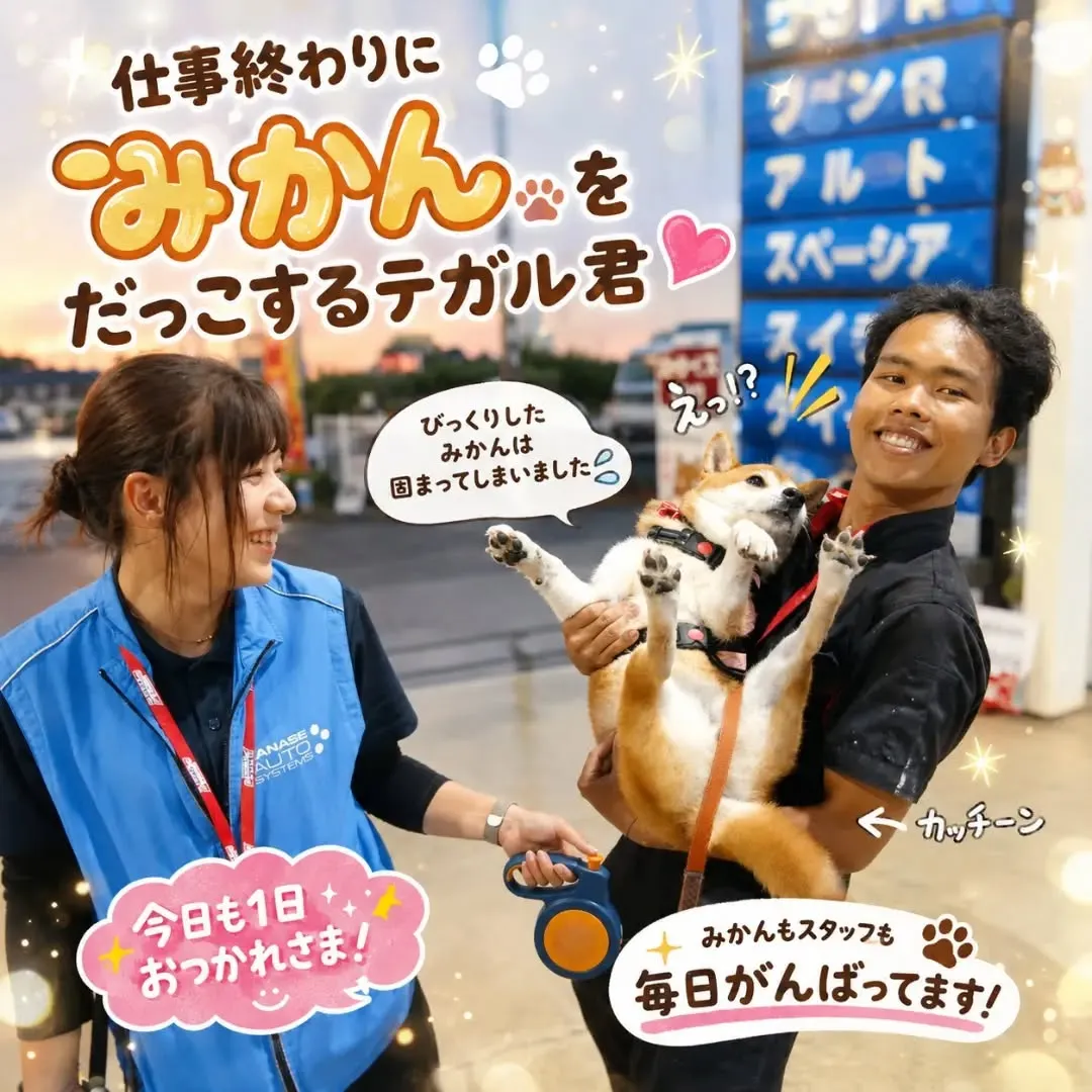 仕事終わりの癒しタイム🐕✨