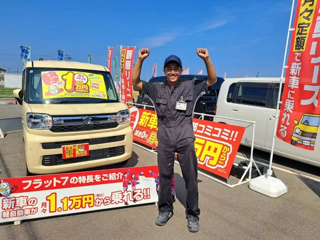 朝の唱和で、一日を笑顔でスタート‼️‼️