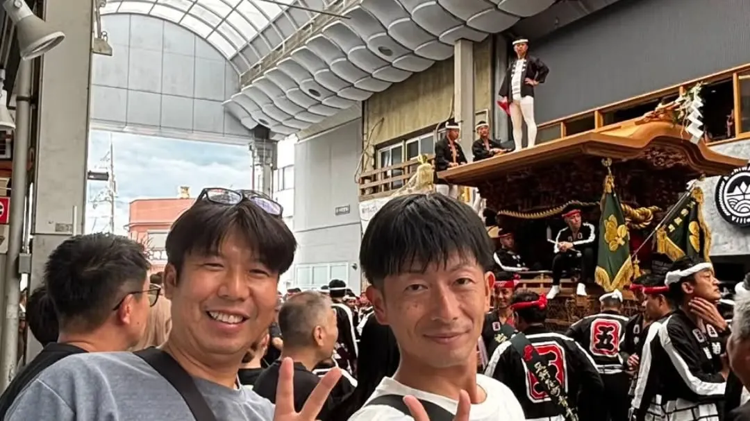 🏮昨日はみんなで岸和田へ‼️