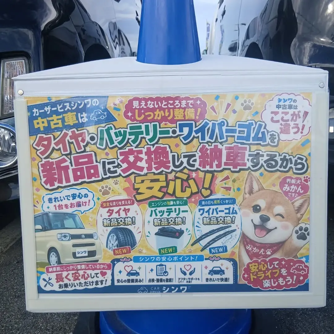 🚗✨ 中古車展示場リニューアルしました！ ✨🚗