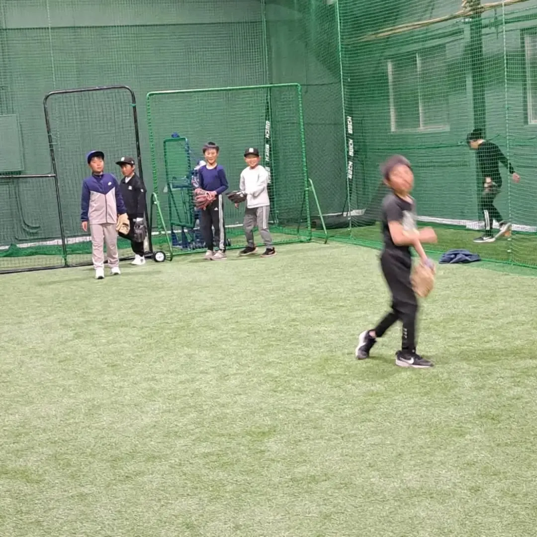 ☔雨でグラウンドが使えない日も、練習を楽しもう！⚾